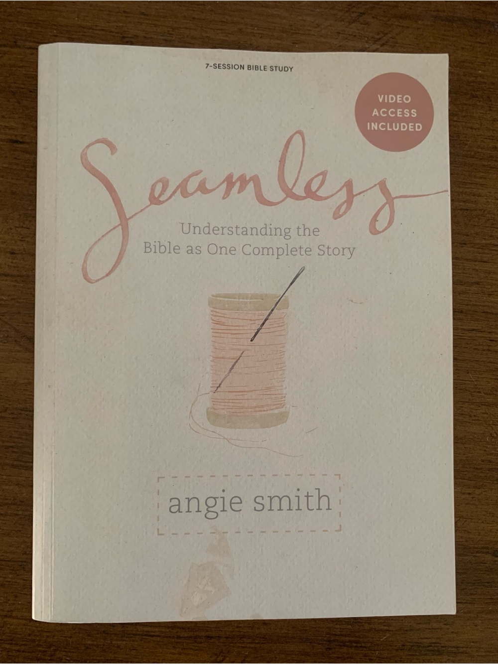 Seamless by Angie Smith - Soft Pink and Cream Cover